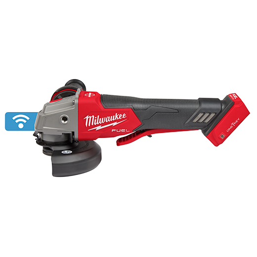 MILWAUKEE 2882-20 M18 FUEL 4-1/2" / 5" Braking Grinder w/ ONE-KEY Paddle Switch, No Lock ( 288220 )