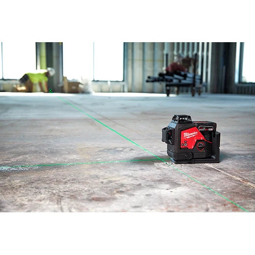 MILWAUKEE 3632-21 M12 Green 360° 3-Plane Laser Kit ( 363221 )