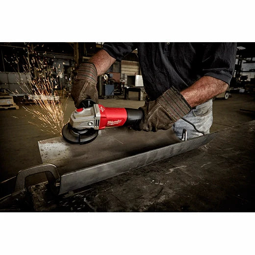 MILWAUKEE 6143-31 11 Amp 4-1/2” / 5” Braking Small Angle Grinder Paddle No-lock ( 614331 )
