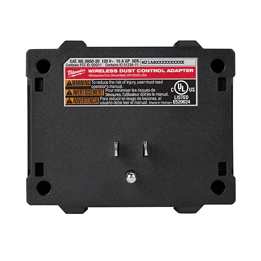 MILWAUKEE 0950-20 Wireless Dust Control Adapter & Remote Kit ( 095020 )
