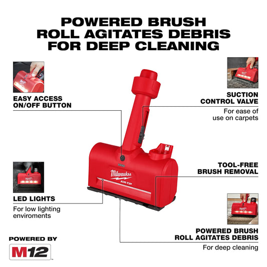 MILWAUKEE 0980-20 M12 AIR-TIP Utility Nozzle ( 098020 )
