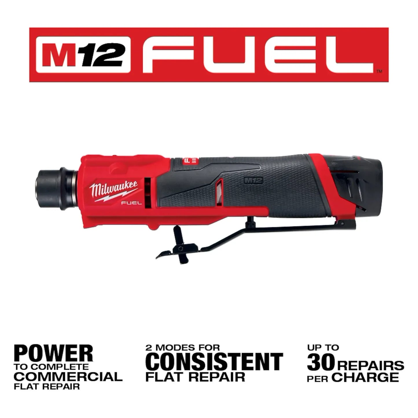 MILWAUKEE 2409-20 M12 FUEL Low Speed Tire Buffer ( 240920 )