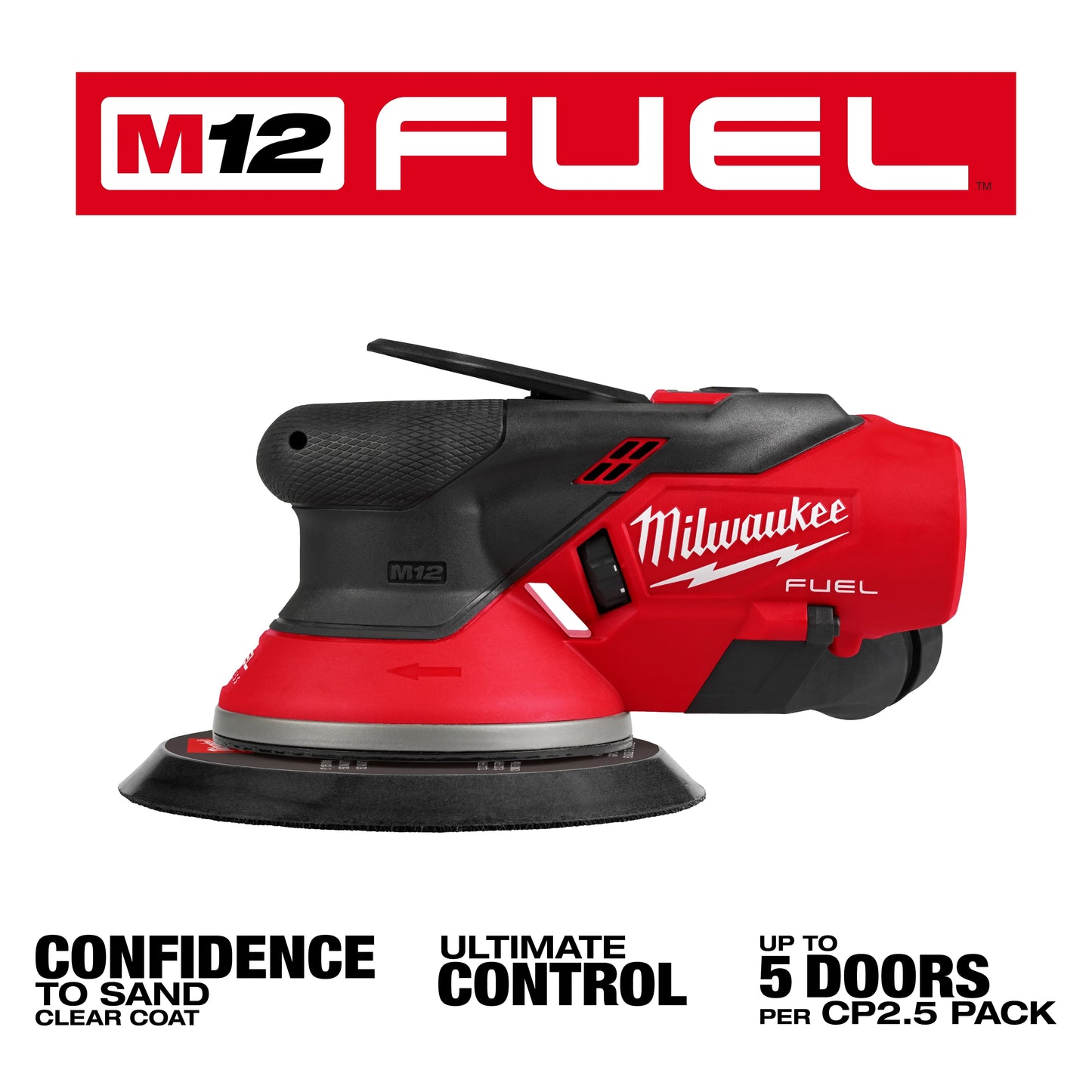 MILWAUKEE 2584-20 M12 FUEL 6" Random Orbital Sander (3/32") ( 258420 )
