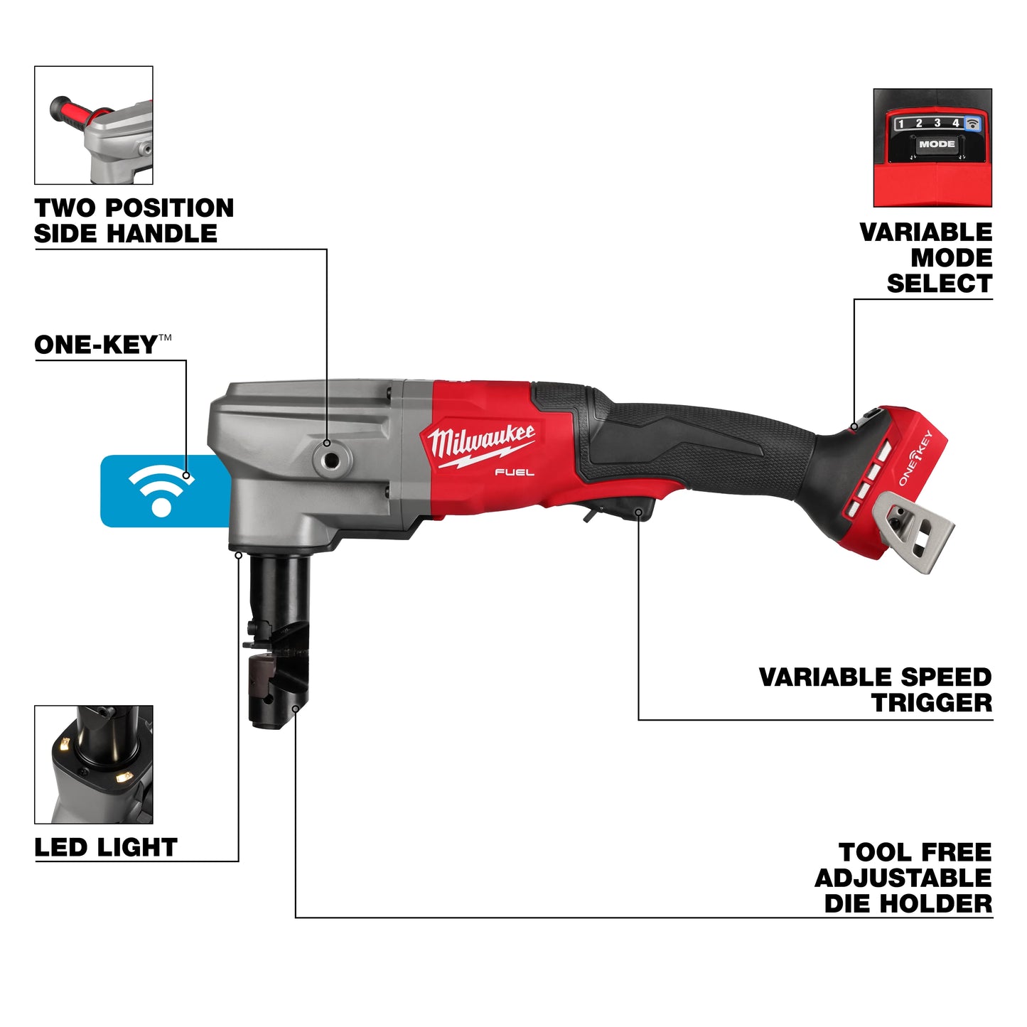 MILWAUKEE 3476-20 M18 FUEL 10 Gauge Nibbler ( 347620 )