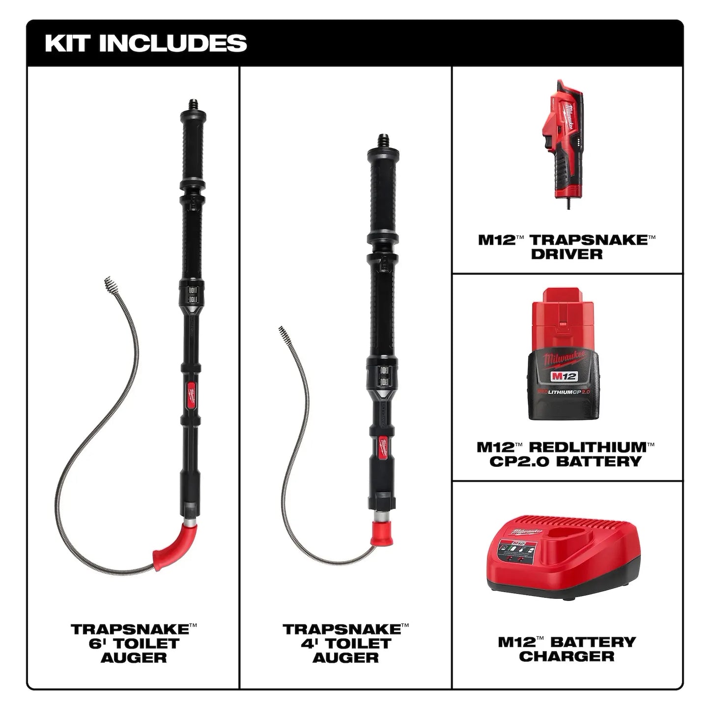 MILWAUKEE 3577-21 M12 TRAPSNAKE 2-Tool Combo Kit ( 357721 )
