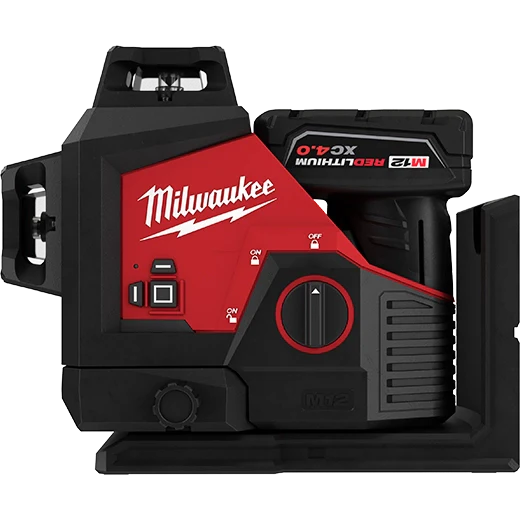 MILWAUKEE 3632-21 M12 Green 360° 3-Plane Laser Kit ( 363221 )