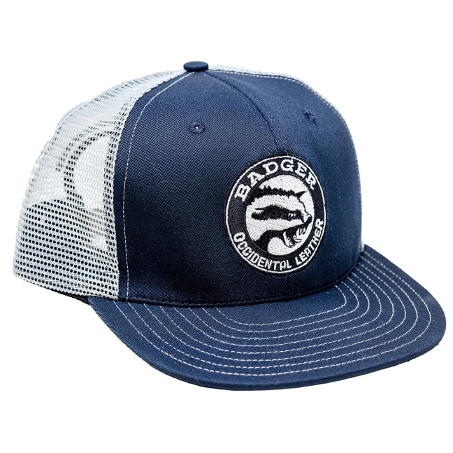 BADGER 401010 Badger Belts Hat - Blue/Grey
