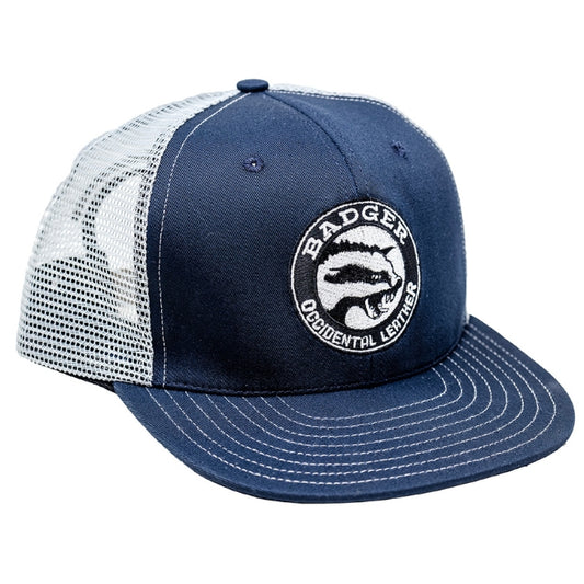BADGER 401010 Badger Belts Hat - Blue/Grey