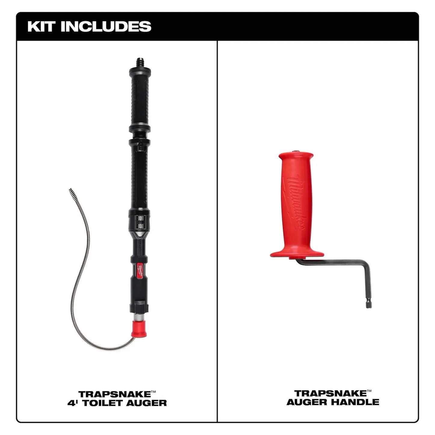 MILWAUKEE 49-16-3574 TRAPSNAKE 4' Urinal Auger ( 49163574 )